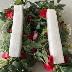 薔薇　造花　2個セット　結婚式 パーティーの画像