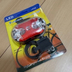自転車テールライト　（新品）の画像