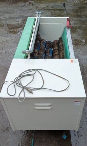 鹿児島発　サシナミ製作所　野菜洗浄機 DUW-100F