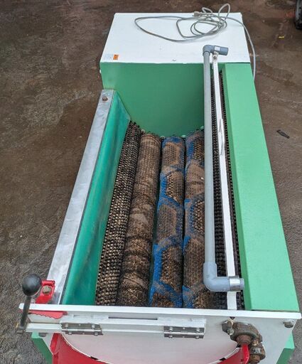 鹿児島発　サシナミ製作所　野菜洗浄機 DUW-100F