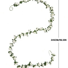 造花　ホワイトローズ　10本分　結婚式　パーティー　の画像