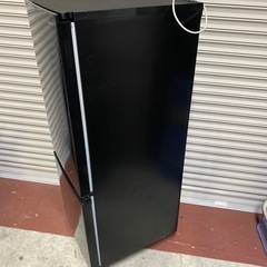 2ドア冷蔵庫　179L　SJ-18E2-B　2023年製　SHARP　BK　高さ(H)135.3cm× 幅(W)49.5cm× 奥行(D)59.8cmの画像