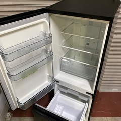 2ドア冷蔵庫　179L　SJ-18E2-B　2023年製　SHARP　BK　高さ(H)135.3cm× 幅(W)49.5cm× 奥行(D)59.8cmの画像