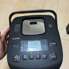 アイリスオーヤマ 炊飯器 5.5合 IH式 40銘柄炊き分け機能...