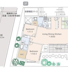 💞経堂駅徒歩6分💞延床面積393㎡！ワンフロア130㎡超え💞2世...