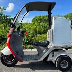 ☆セール中☆ミニカー登録☆2スト☆HONDA ジャイロキャノピー 赤白(TA02-1904)愛知県一宮市の画像