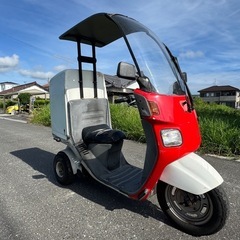 ☆セール中☆ミニカー登録☆2スト☆HONDA ジャイロキャノピー 赤白(TA02-1904)愛知県一宮市の画像