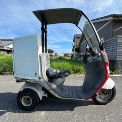 ☆セール中☆ミニカー登録☆2スト☆HONDA ジャイロキャノピー 赤白(TA02-1904)愛知県一宮市の画像