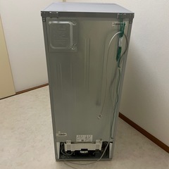 SHARP ノンフロン冷凍冷蔵庫 152L SJ-D15G-S シルバー 2020年製 の画像