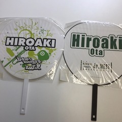 大田裕明　関西ジュニア　Jr. うちわの画像