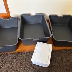 ケース3つ　ウエットティッシュケース