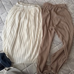 夏服 ユニクロ GU レディース ボトムス4点 M-Lの画像