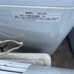 Panasonic洗濯機　5KGの画像