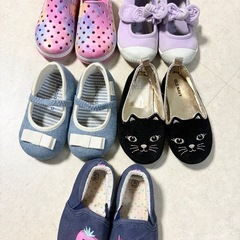 女の子5足靴セットの画像