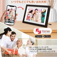 【デジタルフォトフレーム】10.1インチWi-Fi タッチスクリーンの画像