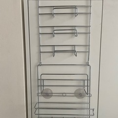 冷蔵庫横　収納ラック