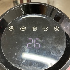 ☆値下げ☆W 2507-306 タワーファン 冷風機 リモコン付き バラ売り不可　年式不明 動作確認済み キズ汚れ有りの画像