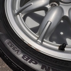 アルト純正ホイール15インチホイール&バリ山高級タイヤ付き！激安！！の画像