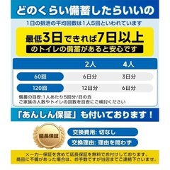 お得✨簡易トイレセットの画像