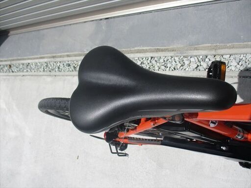 E367　★整備済み　中古電動マウンテン自転車★Panasonic　ハリヤー【26インチ　オレンジ　　バッテリー新品　8.9Ah】
