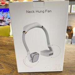 D11★外箱訳あり品★Neck Hung Fan ネックファン ネッククーラー ホワイト 同等品 首掛け扇風機 携帯扇風機 充電式 風向自在の画像
