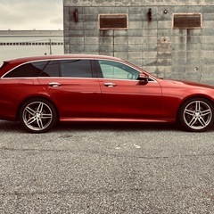 千葉県メルセデスベンツ E220d ワゴン AMGアバンギャルドスポーツ 全タイヤ新 車検付 レーダーセーフティの画像