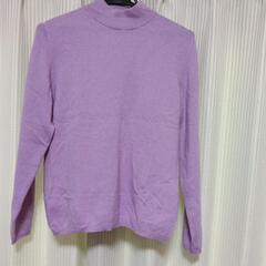タートルネックニット　カシミヤ　Lサイズ