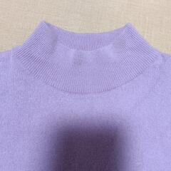 タートルネックニット　カシミヤ　Lサイズの画像