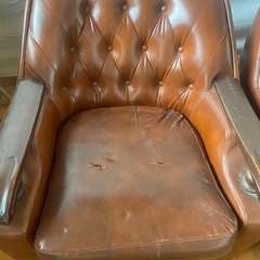 一人用ソファ2脚の画像