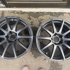 受け付け終了ファントムX9.5J18インチ＋28　114.3 5H 2本 の画像