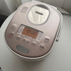 【‼️7/31まで引き取りの方優先‼️】アイリスオーヤマ 銘柄炊き 分離式IHジャー炊飯器 RC-SA30-WPG ピンクゴールドの画像