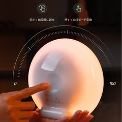 ナイトライト Dreamegg 間接照明 スマホ操作の画像