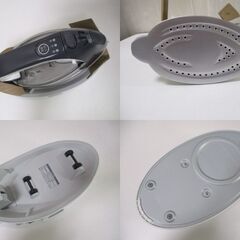 G∀177 アイロン 東芝 La・Coo TA-FDX660 (H)ダークグレー 2023年製 未使用品 検：ラクー コードレス 無線 スチーム スチーマー TOSHIBAの画像