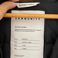 Aritzia WARMEST PARKA レディース ダウンジャケット XSの画像