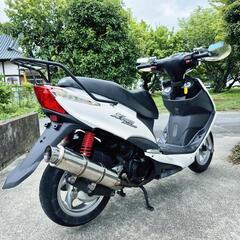 SYM ファイター150★実働★好調★純正キー・書類有り★静音社外マフラー付き★の画像