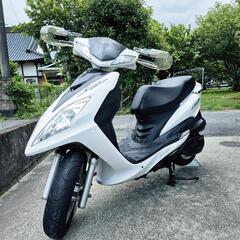 SYM ファイター150★実働★好調★純正キー・書類有り★静音社外マフラー付き★の画像