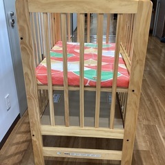 ミニベビーベッド【町田市再生家具】251098の画像