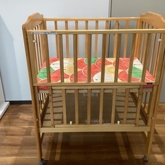 ミニベビーベッド【町田市再生家具】251098