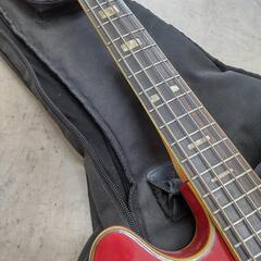 D0593 HONEY エレキベース エレキ ベース bass ケース付き 動作未確認の画像