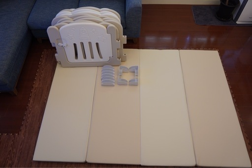 Caraz カラズ ベビープレイマット　ベビーーサークル　セット