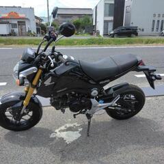 ホンダ　グロム　jc61　低走行　 吹け上がり良好　書類付　カスタム　通勤、通学にもの画像