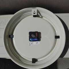 IKEA　アンティーク風 壁掛け時計　 SKOVEL 動作確認済み 34cm ×34cmの画像