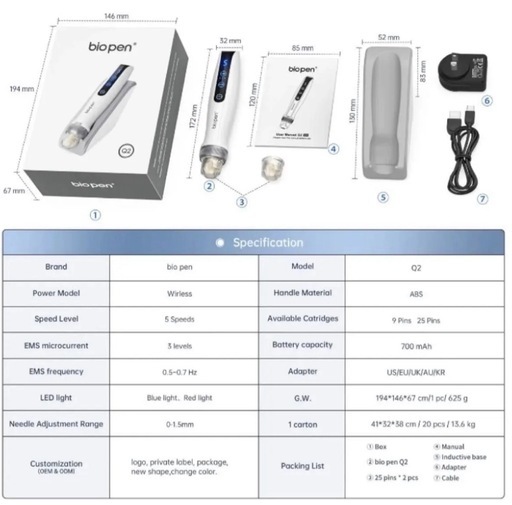 電動マイクロニードル導入器 マイクロニードル美容機器 ノアグロウ MTS 電動マイクロニードル導入器 マイクロニードル美容機器