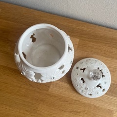 ポプリケース　ジュエリーケース　フランフラン　雑貨　陶器の画像