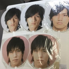 錦戸亮　NEWS 関ジャニ∞ うちわ　10枚セットの画像