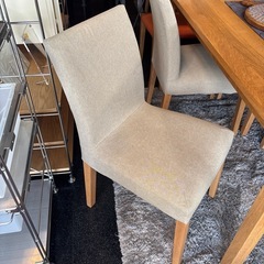 【ジモティー限定SALE】38500→35000円　無印良品 無印 MUJI オーク材 ダイニングセット ダイニングテーブル ダイニングチェア テーブル チェア シンプル ナチュラル おしゃれの画像