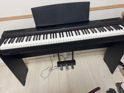 ヤマハ YAMAHA 電子ピアノ Pシリーズ 88鍵盤 ブラック P-125B
