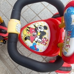  ミッキー 三輪車の画像