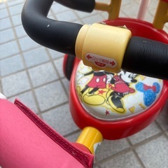  ミッキー 三輪車の画像