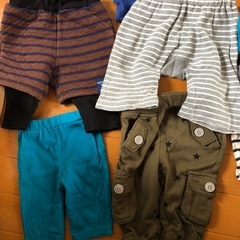 ベビーチェア追加可能！男の子　22点　70センチ80センチの画像